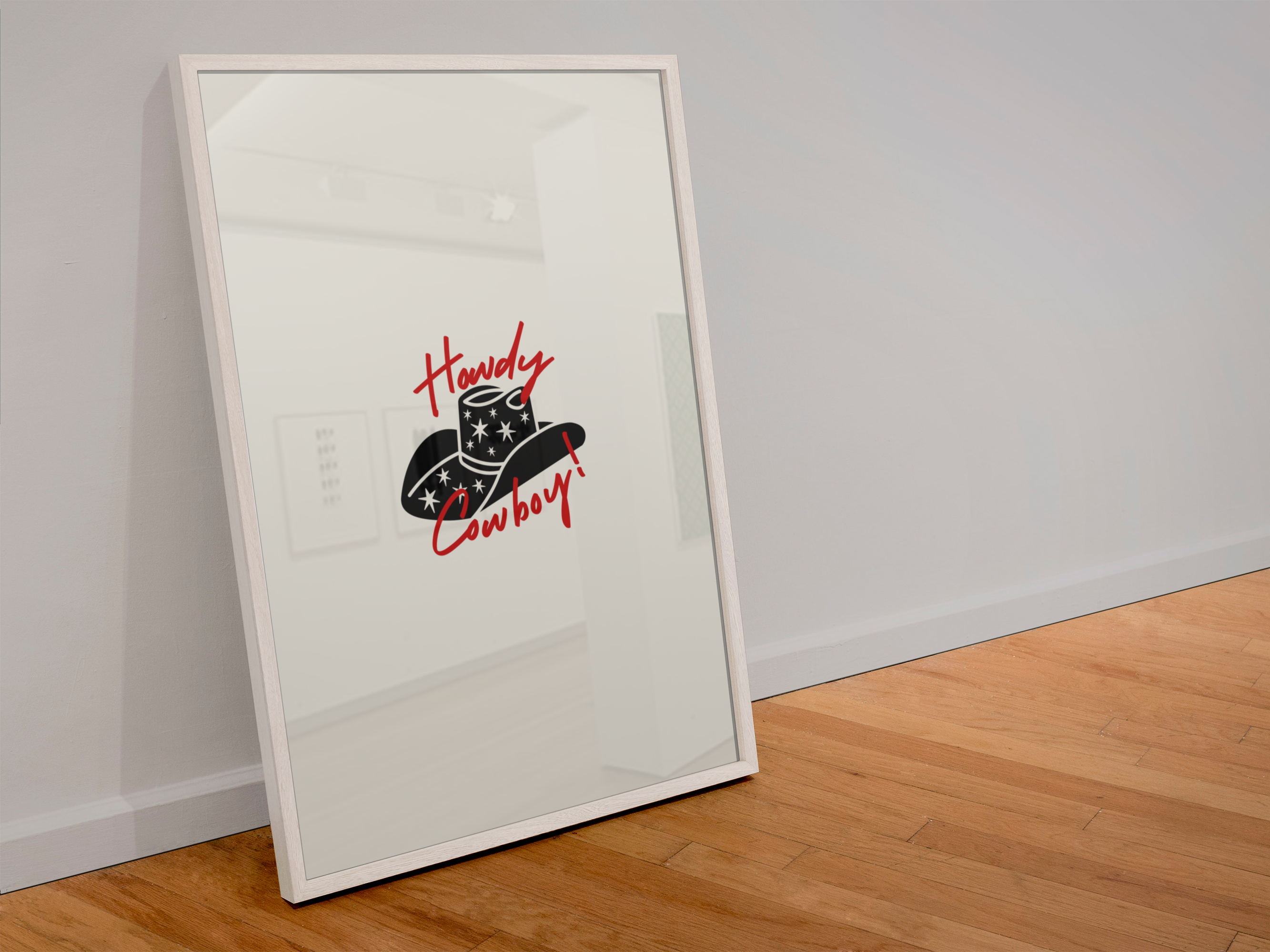 Howdy Cowboy! print