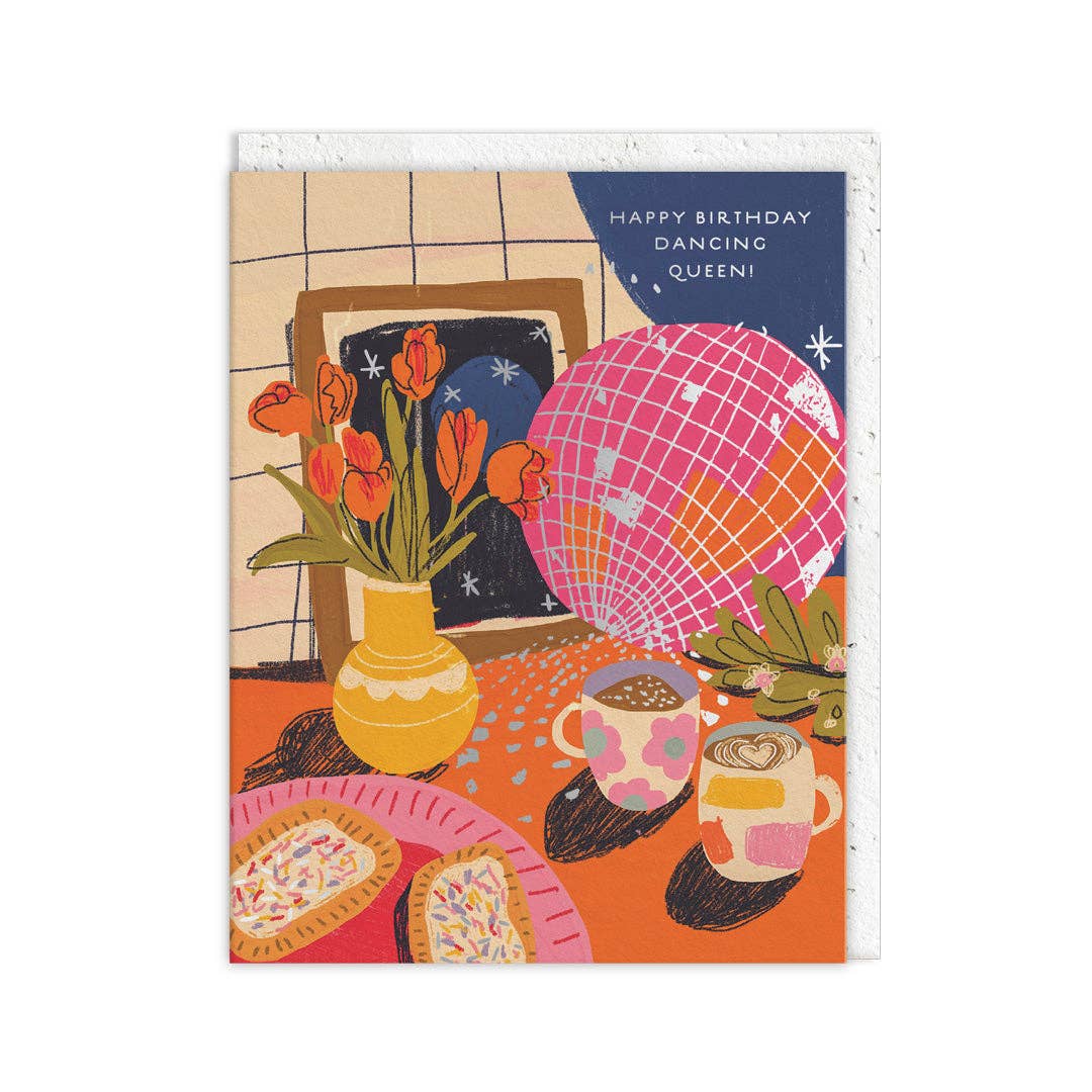 Disco Birthday Greeting Card (14388)