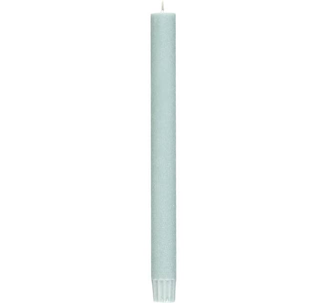 Opaline Green Eco Dinner Candle, Single Piece