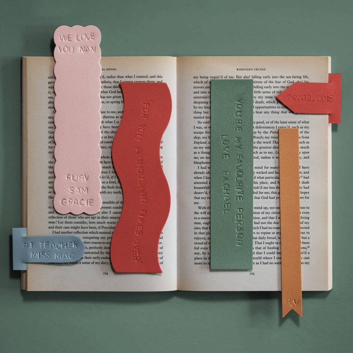 Personalized Bookmarks DIY Kit | Gift for Book Lovers
