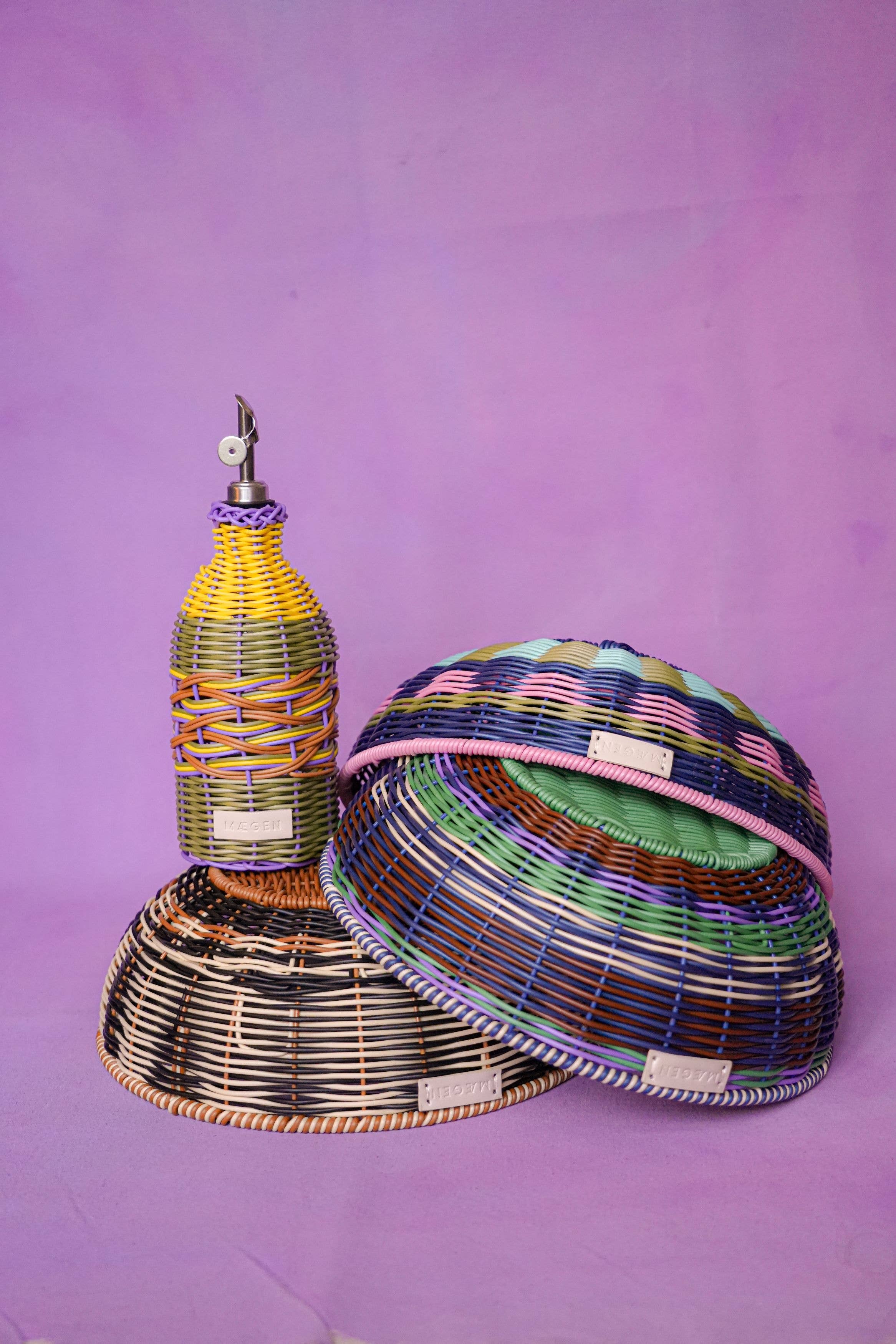 Maegen Oil Pourer - Yellow/Lilac