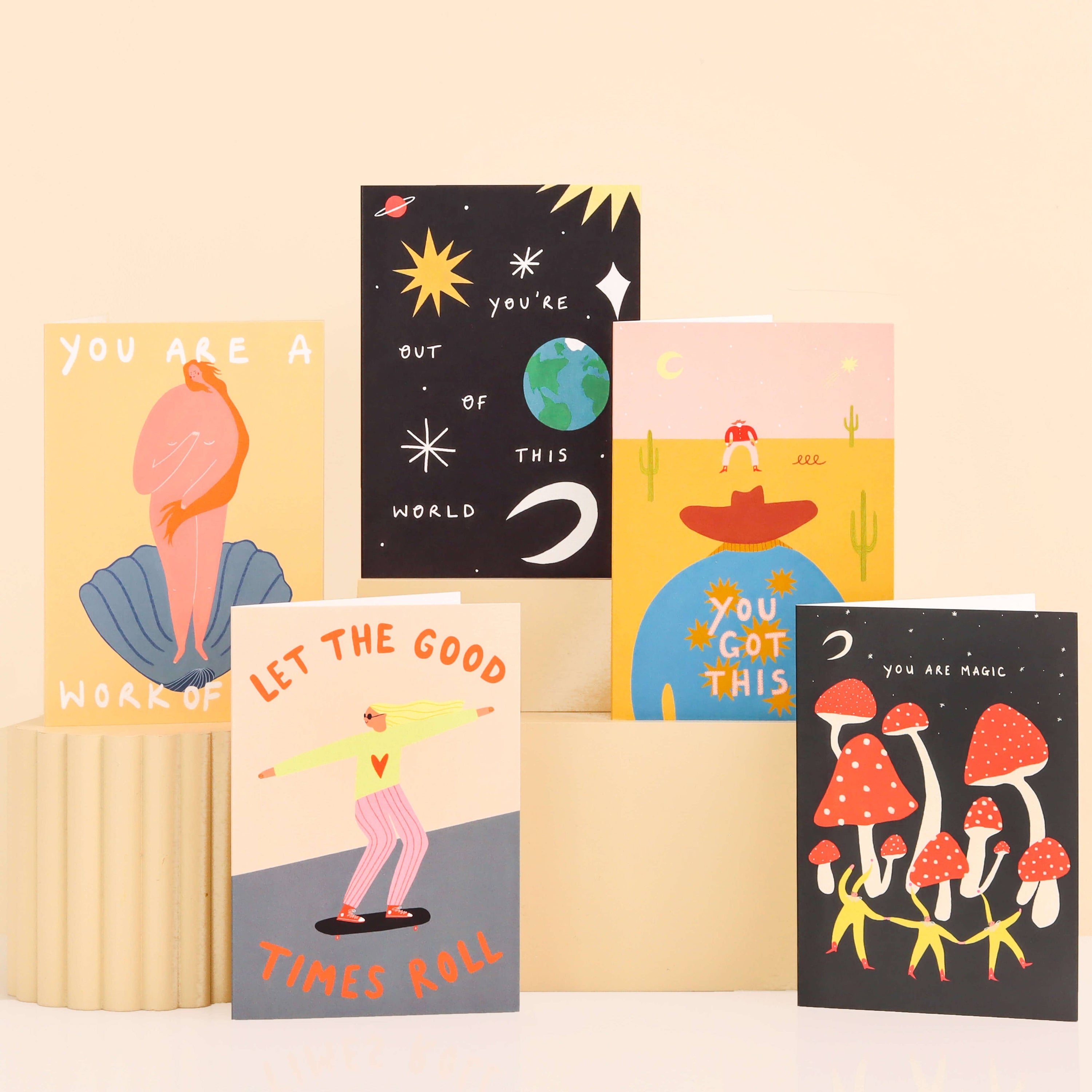 You're Out Of This World Love Card | Anniversary | Celestial