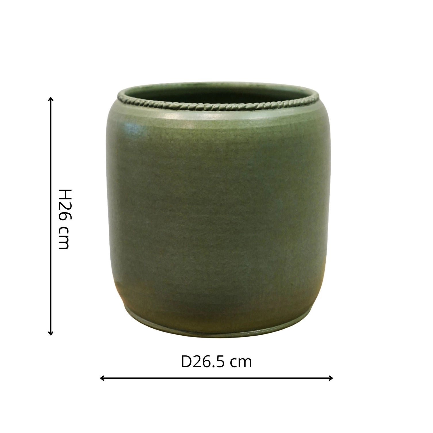 Molton Rope Rim Planter
