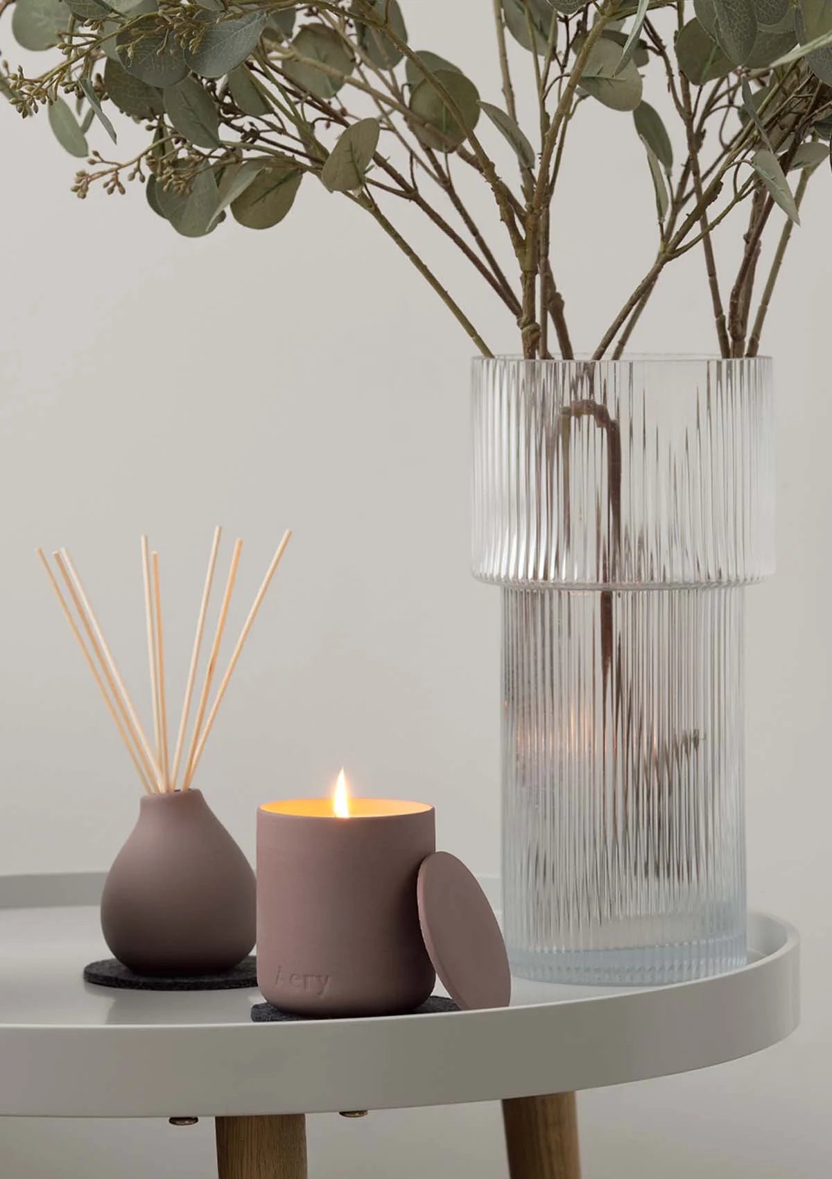 Moroccan Rose Scented Candle by Aery
