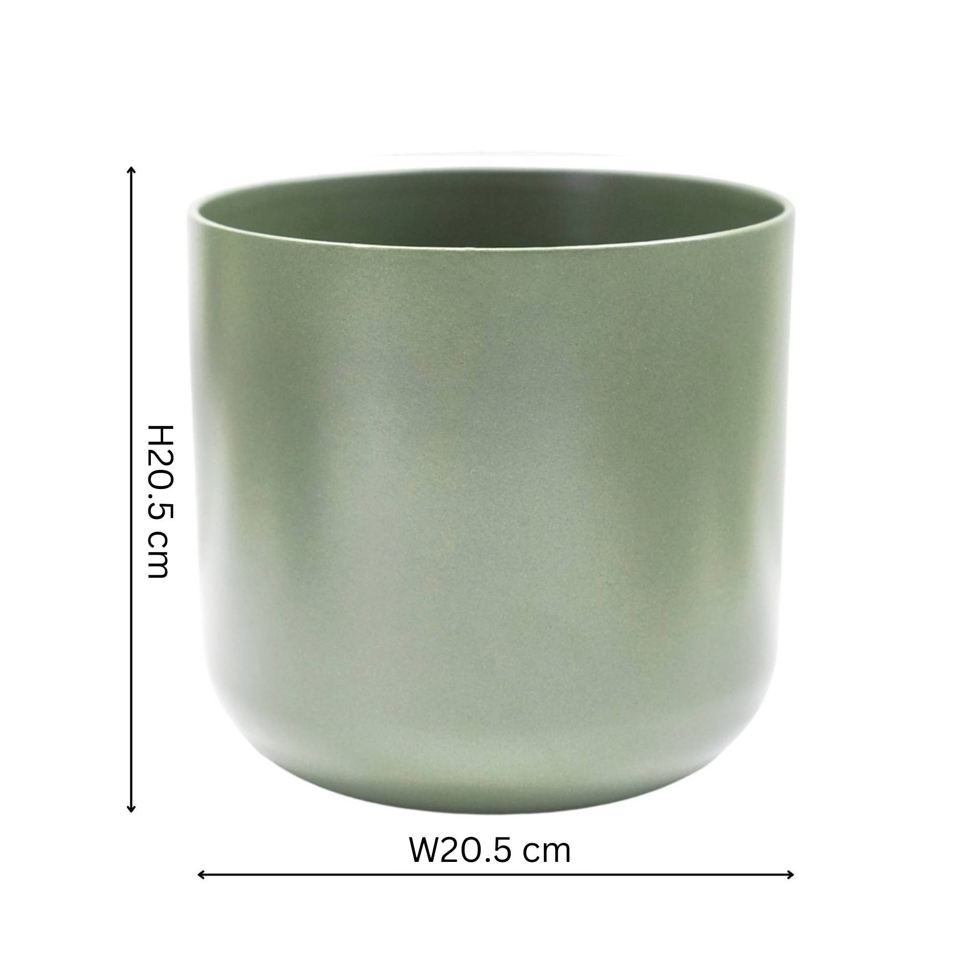 Lisbon Ceramic Indoor Planter H20.5cm D20.5cm