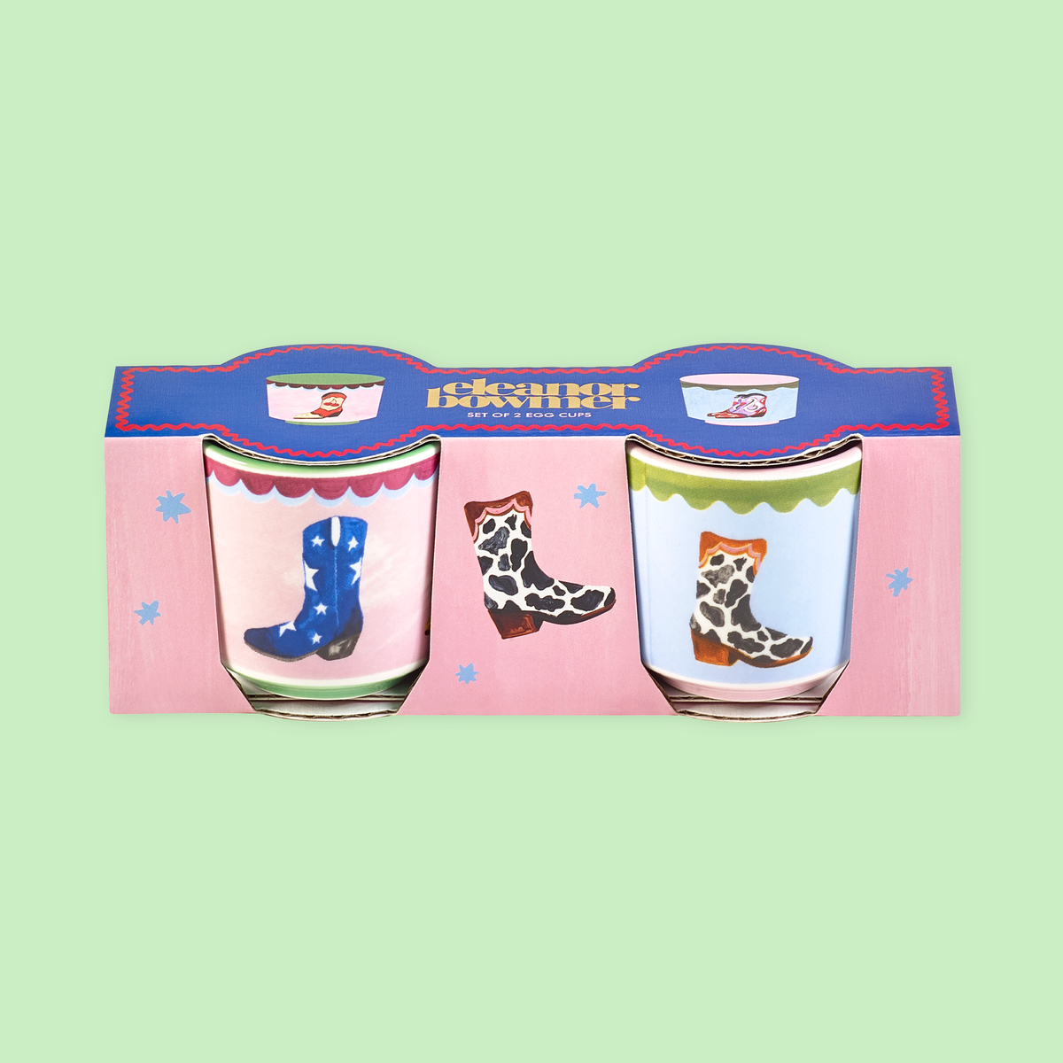 Electric Coast Set of 2 Egg Cups